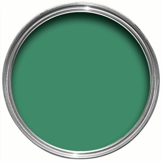 Farrow & Ball Paint 5L Flat Eggshell Verdigris Green No.W50